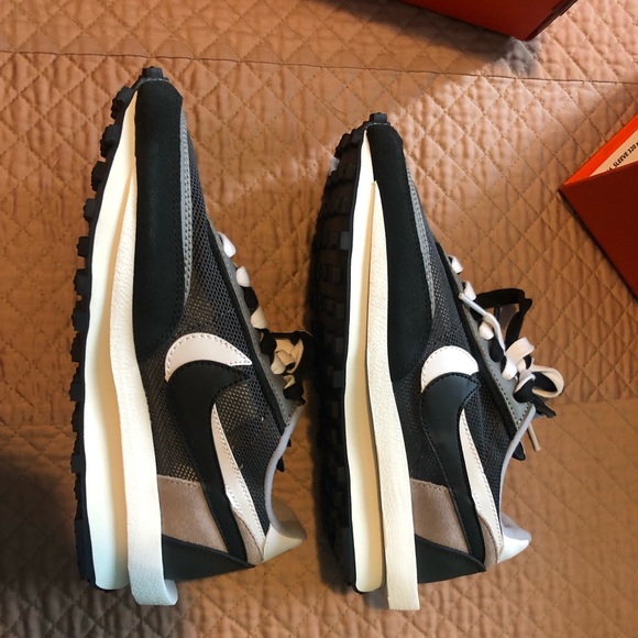 nike sacai ld waffle black womens